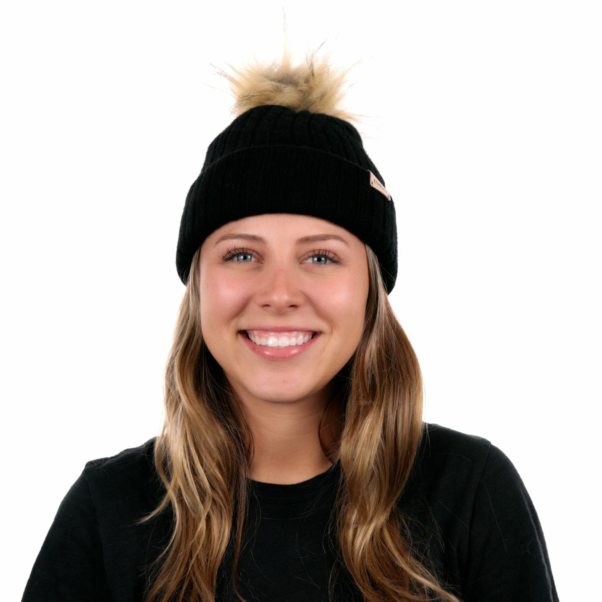 All Day Pom Beanie - Black - Melin Shop|Collections