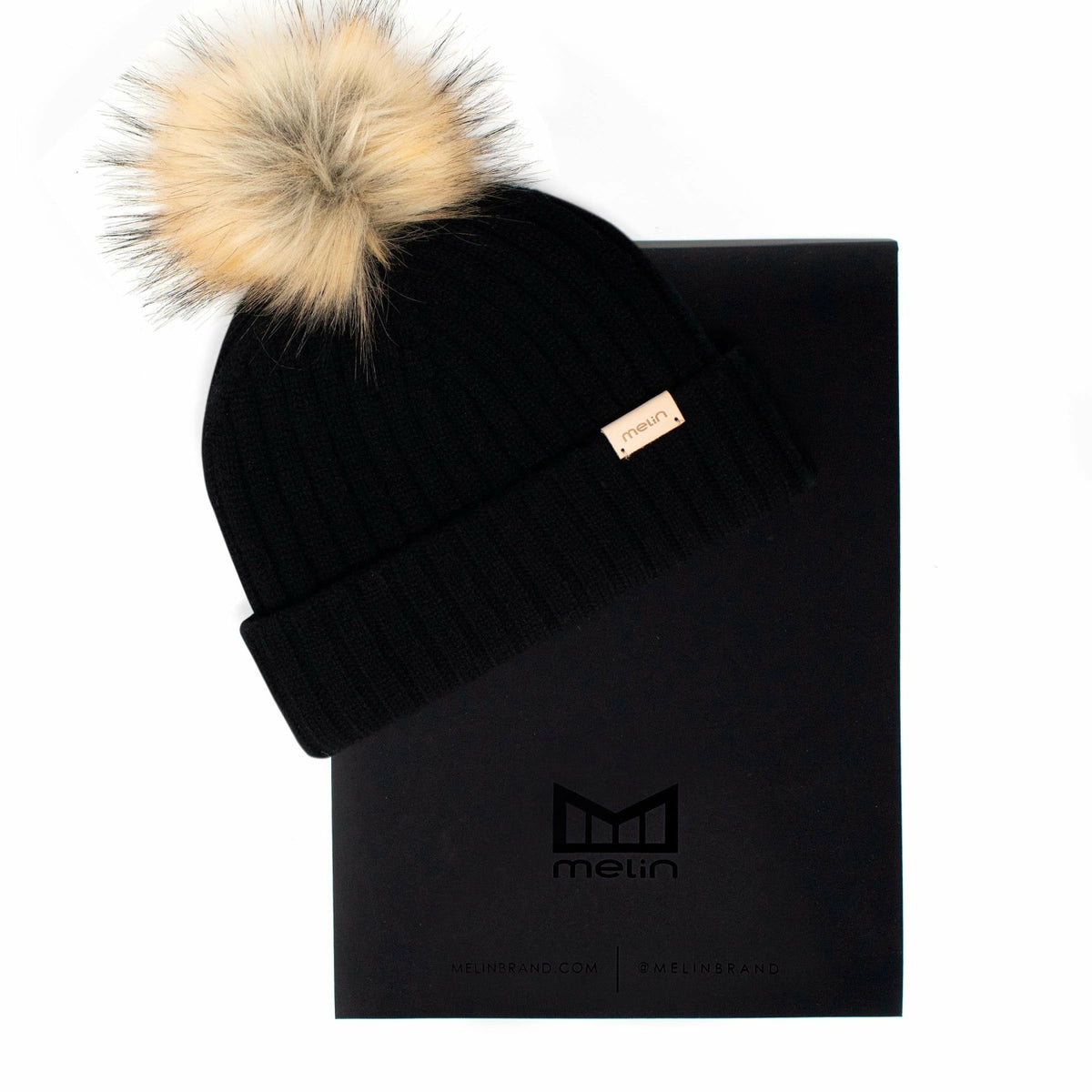 All Day Pom Beanie - Black - Melin Shop|Collections